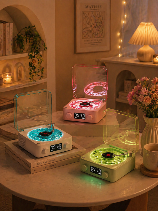Waves Vinyl Speaker — Retro Looks, Modern Sound