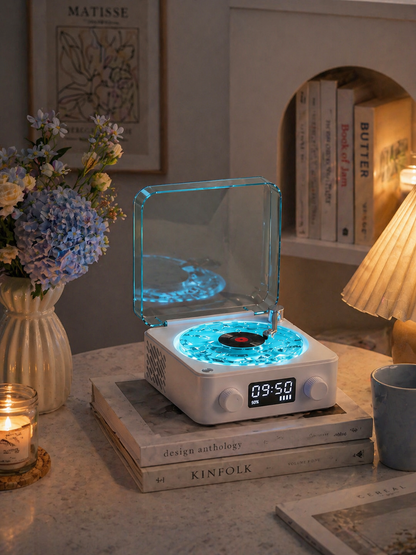 Waves Vinyl Speaker — Retro Looks, Modern Sound