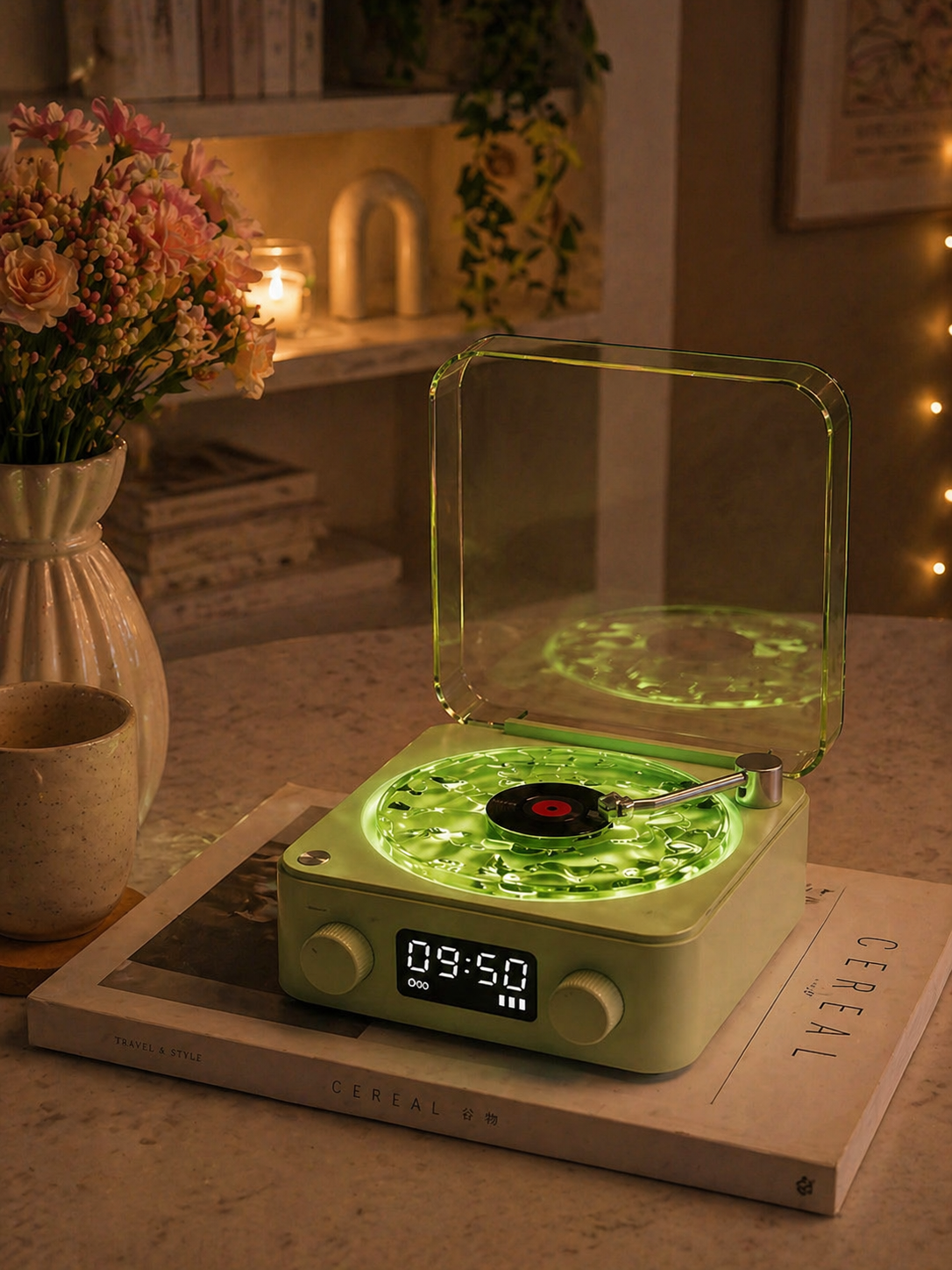 Waves Vinyl Speaker — Retro Looks, Modern Sound